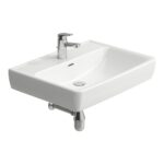 Umývadlo Laufen PRO 650x480 mm, s otvorom pre batériu, biela