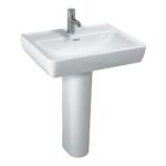 Umývadlo Laufen PRO 600x480 mm, s otvorom pre batériu, LCC biela
