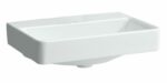 Umývadlo Laufen PRO S 600x380 mm, bez prepadu/bez otvoru pre batériu, biela