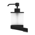 RAVAK 10° Dávkovač na mydlo, čierny/matné sklo