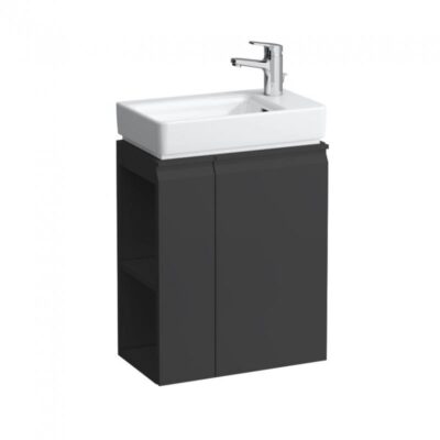 Skrinka pod umývadlo s bočnou policou Laufen PRO S 47x27,5x60,5 cm, grafit