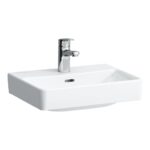 Umývadielko Laufen PRO S 450x340 mm, s otvorom pre batériu, biela