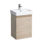 Skrinka pod umývadlo Laufen PRO S 41,5x32x58 cm, pánty vpravo, svetlý dub