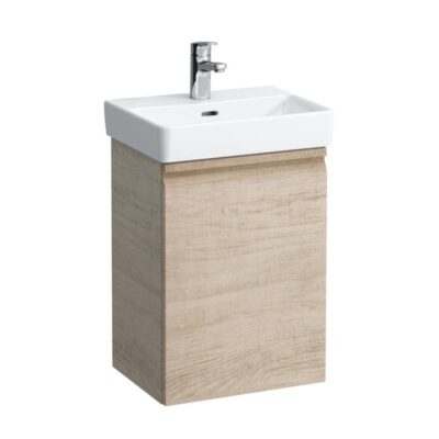 Skrinka pod umývadlo Laufen PRO S 41,5x32x58 cm, pánty vpravo, svetlý dub