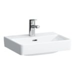 Umývadielko Laufen PRO S 450x340 mm, s otvorom pre batériu, LCC biela