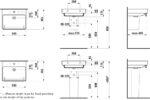 Umývadlo Laufen PRO S 550x465 mm, bez otvoru pre batériu/bez prepadu, LCC biela, i