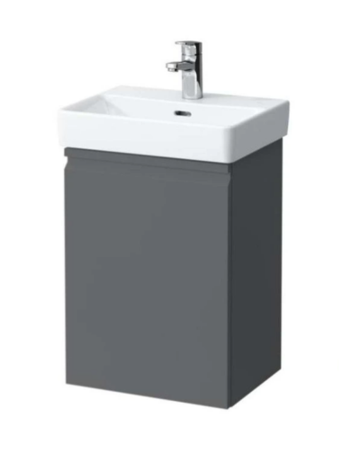 Skrinka pod umývadlo Laufen PRO S 41,5x32x58 cm, pánty vľavo, grafit