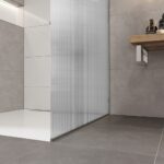 Mereo NOVEA Sprchová stena WALK IN, 1200x2000 mm, chróm ALU/sklo Line