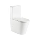 WC kombi vyvýšené, vario odpad, Smart Flush RIMLESS, keramické, vr. sedátka CSS113S