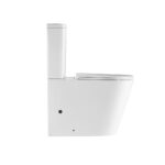 WC kombi vyvýšené, vario odpad, Smart Flush RIMLESS, keramické, vr. sedátka CSS113S