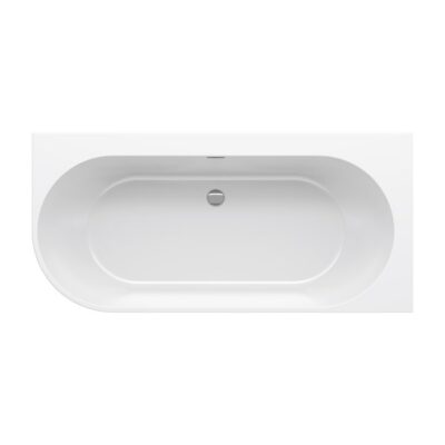 Voľne stojaca vaňa RAVAK Freedom Corner 1700x800 mm, Ľavá, biela/chróm