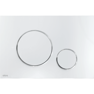 Alcadrain THIN Ovládacie tlačidlo splachovania, chróm lesk