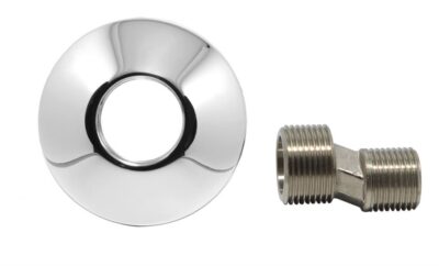 Pripojenie nástennej batérie METALIA, chróm, 150MT,0