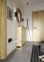 Sprchové sedadlo RAVAK OVO-B II, Clear/Čierna