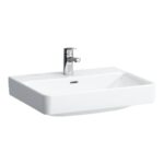 Umývadlo Laufen PRO S 600x465 mm, s otvorom pre batériu/s prepadom, biela