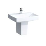 Umývadlo Laufen PRO S 600x465 mm, s otvorom pre batériu/bez prepadu, biela