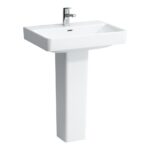 Umývadlo Laufen PRO S 650x465 mm, s 3 otvormi pre batériu, LCC biela