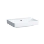 Umývadlo Laufen PRO S 650x465 mm, s prepadom/bez otvoru pre batériu, LCC biela