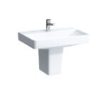 Umývadlo Laufen PRO S 650x465 mm, bez prepadu/s otvorom pre batériu, LCC biela