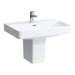 Umývadlo Laufen PRO S 700x465 mm, s otvorom pre batériu uprostred, LCC biela