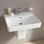 Umývadlo Laufen PRO S 650x465 mm, s 3 otvormi pre batériu, biela
