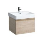 Skrinka pod umývadlo Laufen PRO S 52x45x39 cm, so zásuvkou, svetlý dub