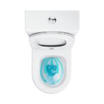 WC kombi Optima RimOff set s doskou SoftClose, biela