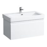 Skrinka pod umývadlo Laufen PRO S 81x45x39 cm, so zásuvkou, biela