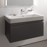 Skrinka pod umývadlo Laufen PRO S 81x45x39 cm, so zásuvkou, grafit