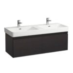 Skrinka pod umývadlo Laufen PRO S 116x45x39,5 cm, s 2 zásuvkami, grafit