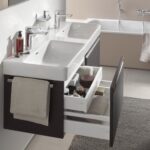 Skrinka pod umývadlo Laufen PRO S 116x45x39,5 cm, s 2 zásuvkami, grafit