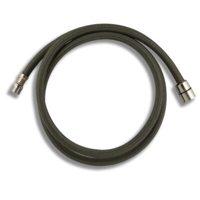 Hadica teleskopická k drezovým batériám nylon , šedá/chróm, H/55081