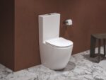 WC kombi Optima RimOff set s doskou SoftClose, biela