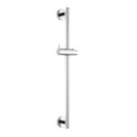 Sprchová súprava SOLID, jednopolohová sprcha, dvojzámková, nerez. hadica, chróm