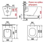 Jika DEEP-N "pack" WC závesné s WC doskou Slowclose, biela, H8666160000001