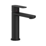 Umývadlová batéria Chrome II 175 mm, bez výpuste, čierna