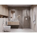 Podomietková batéria s boxom 3 vývody METALIA 54, chróm