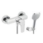 Sprchová nástenná batéria METALIA 58 ECO 150 mm s príslušenstvom, chróm