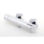 Sprchová termostatická batéria s dolným vývodom METALIA 58, chróm