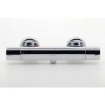 Sprchová termostatická batéria s dolným vývodom METALIA 58, chróm