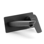 Umývadlová podomietková batéria METALIA 58, čierna matná