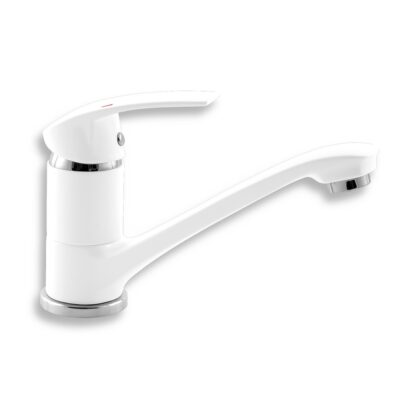 Drezová batéria METALIA 57, biela/chróm