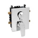 Podomietková batéria s boxom 2 vývody METALIA 57, chróm