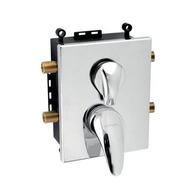 METALIA 55 Podomietková batéria s boxom, 2 vývody, chróm