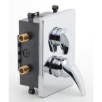 METALIA 55 Podomietková batéria s boxom, 2 vývody, chróm