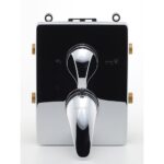 METALIA 55 Podomietková batéria s boxom, 2 vývody, chróm