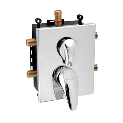 METALIA 55 Podomietková batéria s boxom, 3 vývody, chróm