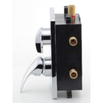 METALIA 55 Podomietková batéria s boxom, 3 vývody, chróm