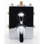 METALIA 55 Podomietková batéria s boxom, 3 vývody, chróm