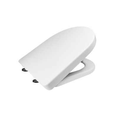 WC sedátko samozatváracie, duroplast, SoftClose, nerezové pánty - Easy Lock, biela